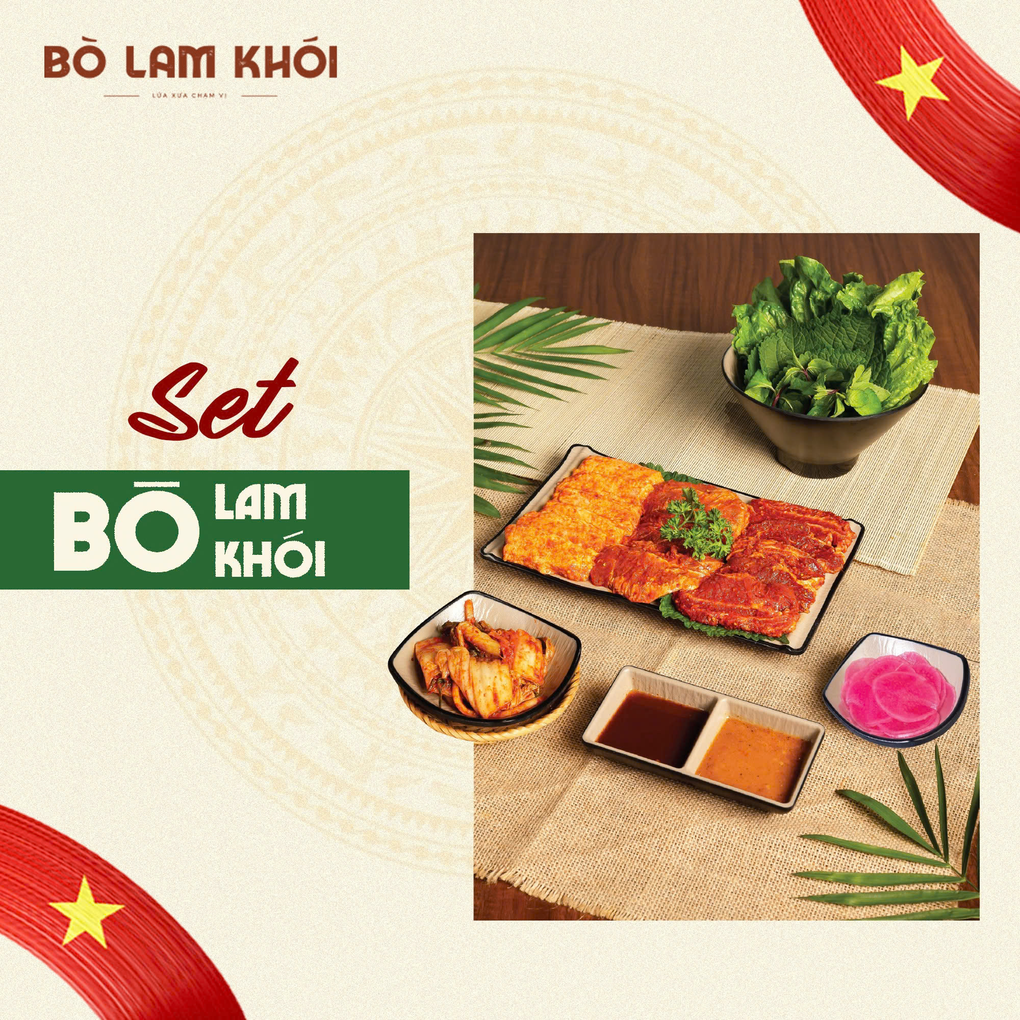 Set Bò Lam Khói